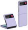 RankOne Custodia per Telefono per Motorola Moto Razr 40 (6.9 Inches), Case Rigida in Silicone per PC Anti Caduta e Antigraffio - Viola chiaro