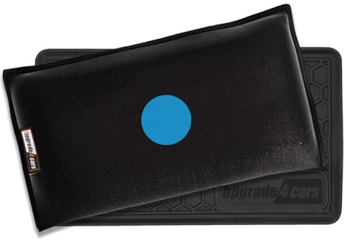 Upgrade4cars Auto Luftentfeuchter Kissen 1kg wiederverwendbar mit Restart-Funktion | Silica Granulat Innenraum Entfeuchter Universal | Autozubehör Geschenke für Frauen und Männer