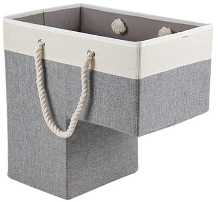 Cesta de fieltro para escaleras, cesta plegable para escaleras, cesta de escalera en forma de L, almacenamiento de cesta grande para escaleras, cesta de elevación de escaleras, cesta para guardar