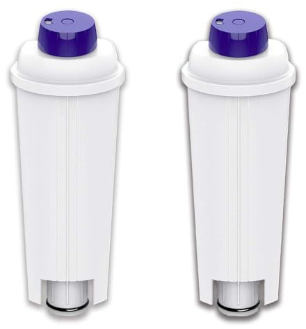 DL SERVICE Wasserfilter Kaffeevollautomat kompatibel mit DeLonghi DLSC002, ECAM, ESAM, ETAM, BCO Serie, Kaffeemaschine Wasserfilter, 2 Stück (2)