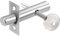 sourcing map Cerradura de embutir con llave oculta de tubo de acero inoxidable con núcleo de cilindro de 13 mm de diámetro