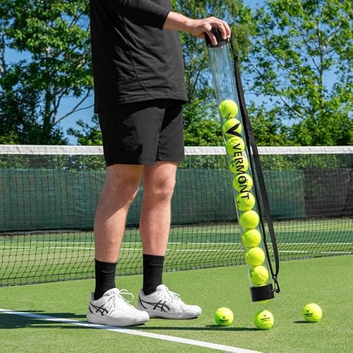 Vermont Tubo Recogepelotas de Tenis/Pádel | Tubo para Recoger Fácilmente Pelotas (Capacidad de 15 Pelotas) | Ideal para Entrenedores | Accesorio Idóneo para Tenis
