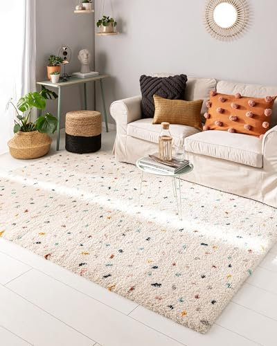 benuta Lytte Kinderteppich Gobi - Multicolor 80x150 cm - Kunstfaser - Rechteckig & im Style: Kindermotive, Scandi Living - Pflegeleicht für Kinderzimmer, Wohnzimmer, Schlafzimmer