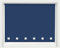 Funky Gadgets Roller Blinds Square Eyelet Light Filtering Roller Blind Daylight Trimmable Blinds Child Safe Easy Fit Metal Tube Home Office Window Blinds- Blue, W60 x L165cm