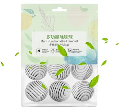 Lot de 6 désodorisants puissants pour chaussures - Déodorant pour chaussures - Éliminateur d'odeurs pour chaussures