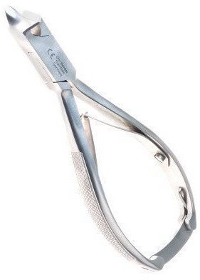 Kopfschneider 14 cm rostfrei Fussnagelzange Eckenzange Pedicure 2cm Schneide - Nagelschneider für Dicke eingewachsene Fussnägel