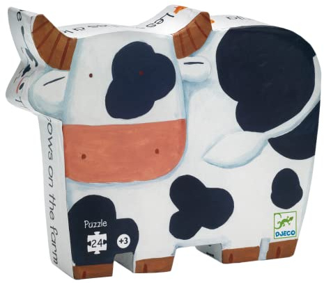 Djeco DJ07205 Silhouette Puzzles, gemischt