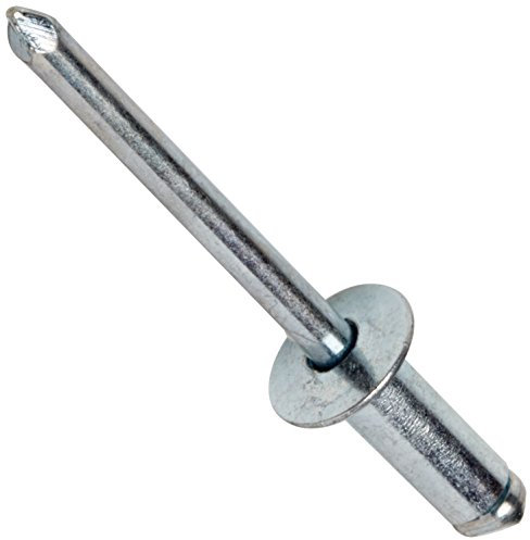 Merriway BH04089 (50 Pcs) Alloy Heavy Duty Pop Rivet, 4.8 x 12 mm, 3/16 x 1/2 Inches - Pack of 50 Pieces
