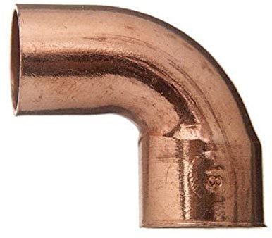 Cornat de soldadura ángulo 90 grados, cobre, 1 manguito, a 18 mm, 10/1 pieza, t569218