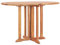 vidaXL Teak Massiv Schmetterling Gartentisch Klappbar Esstisch Klapptisch Holztisch Tisch Gartenmöbel Balkontisch Teaktisch 120x70x75cm
