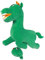 JAWSEU Pferd Kuscheltier Plüsch, Horse Stepping On A Flying Swallow Plush Toy, Grünes Pferd Plüschtier Stofftier Niedliche Puppen Kissen für Kinder Geburtstagsgeschenk