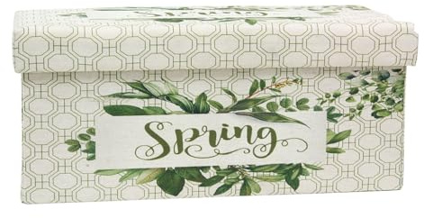 MIMBRE NATURAL BAUL Plegable Tela Spring