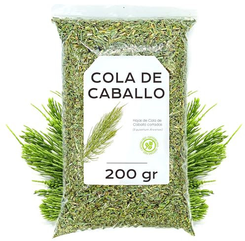 Infusion de Prêle des Champs 200 gr - Tisane de Prêle - Plante Médicinale - Infusion de Prêle - Propriétés Diurétiques - Infusion de Plantes (200 gr)