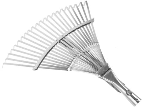 HANABASS 2pièces Râteau De Jardin Rétractable pour Nettoyage De Râteaux Portatifs pour Pelouse Et Aménagement Paysager Outil De Jardinage Pratique