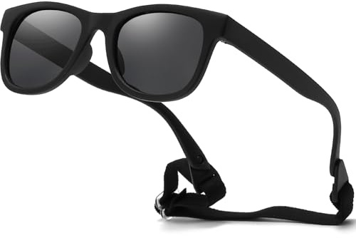 Jiaanle Baby Sonnenbrille 0-3 jahre, Kinder Sonnenbrille polarisierte flexible Frame fur kleinkind