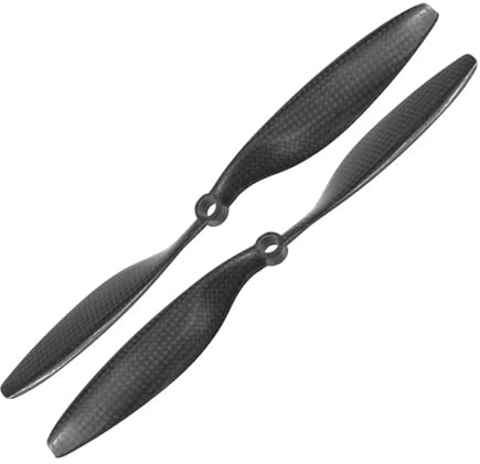 Compatible con hélices JMT,1045 1045R CF Props 10x4,5 3K hélice de fibra carbono RC Quadcopter hexacóptero Multi Rotor Drone