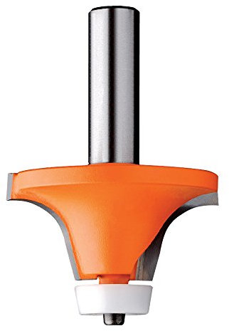 CMT Fräse X Rifilare 15gr. C/Cus. HW S=12.7 D=50.8x19.05 Wolframcarbid Rundschneider Router Bit 2 Fluten