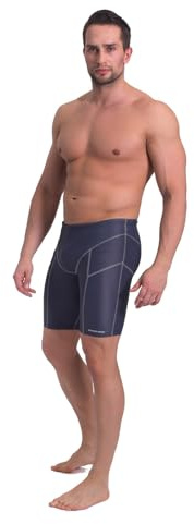 sesto senso Boxer Long Jammer pour Homme Sports Nautiques M Graphitique