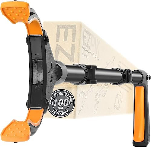 EZPIK® 100cm Pince Ramasse Objet pour Personnes Âgées et Handicapés + Aimants - Pince Telescopique Rotative pour Attraper les Objets - Pince Ramasse Dechets (1 Unité, Noir)