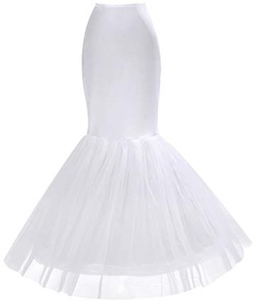 Amosfun Falda De Novia Enaguas De Enagua Crinolina con Falda Aro Vestido Enagua Enaguas Crinolina Tul Vestido Camisero Trompeta Novia