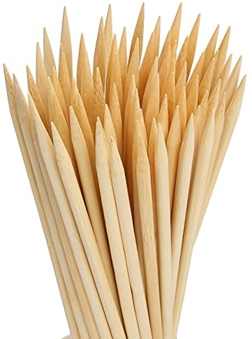 Perfect Stix Wooden Corn Dog Stick Skewers 8.5 x 3/16 Semi-Pointed (Pack of 1005) Semi-Pointed Tip