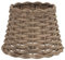 vidaXL Paralume Marrone Ø20x15 cm in Vimini, paralume da soffitto, paralume da comodino, paralume in vimini, paralume da tavolo