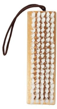 SHOES'Xpert - Brosse de Nettoyage pour Chaussures - Collection Sneakers - Idéale Baskets et Chaussures de Sport - 5 Rangées de Poils en Nylon - Format Compact