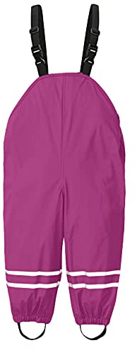 Générique Pantalon de Pluie Enfant Réglable Surpantalon de Pluie Coupe-Vent et Pantalon Boue pour Garçons et Filles Tout-Petit Vêtements Respirant Léger Pantalons Ski Enfant Unisexe (92/S)