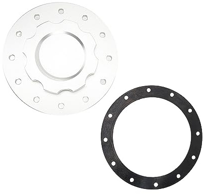 ERYUE SLFCC 01 12 Tappo per Cella a Combustibile con Bullone Sigillatura Efficiente Costruzione Durevole per Auto Materiale universale: Alluminio Billet (Argento)