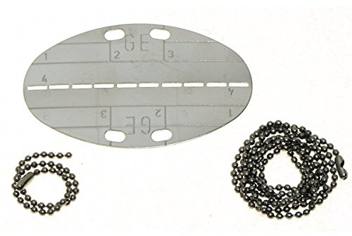 MFH BW Erkennungsmarke oval