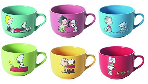 Excèlsa Jumbo Tasse Snoopy, Farben Sortiert