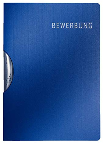 Leitz 39730039 Bewerbungsmappe (Elegant) dunkelblau
