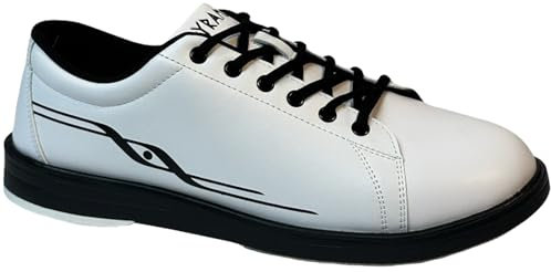 Pyramid Men's Ram White Bowling Shoes (Size 10.5)