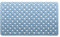 Gedy Azzurra, G-Maim Antideslizante bañera con ventosas, Medidas: 60 x 38 cm, Alfombrilla de baño de Resina, acabada, diseño I+D, 100% Fabricada en Italia, Alfombra Lavable en Lavadora, única
