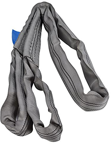 Eslingas de Elevación de Bucle, Eslinga Redonda de Grúa de 85 Mm de Ancho, Carga de 4 Toneladas para Equipos de Elevación(3 m (9,84 pies))