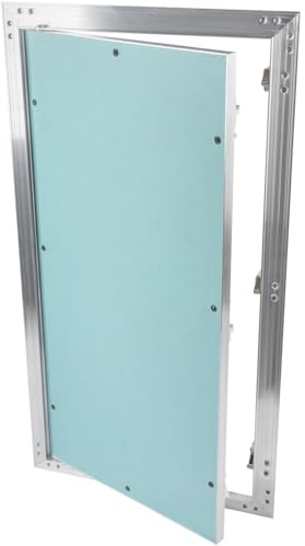 Vent Systems 300 mm x 600 mm Pannello di Accesso - Cartongesso, Parete, Copertura per Elettricità, Impianti Idrici - Pannello di Accesso per Cartongesso a Soffitto, Montaggio a Parete - Porta per