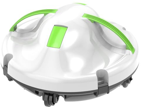 Robotic Pool Cleaner for Above Ground, Cordless Automatic Pool Vacuum for Inground Pools Self-Parking