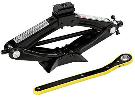 Lampa cric a pantografo con cricchetto (1000 kg (cricchetto))