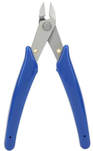 FTVOGUE Alicates de Corte Electrónicos BANGYE-303, Acero Inoxidable y PVC, 13,1 cm de Largo, Cortador de Alambre Diagonal