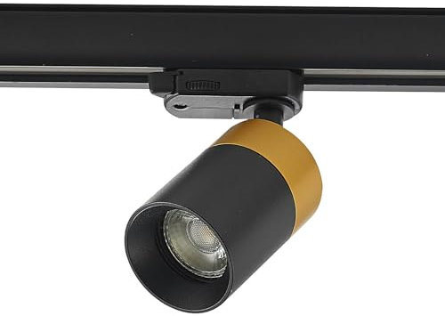 Arcchio Faretto a binario dimmerabile (Moderno) colore Nero, in Alluminio ad es. Corridoio Lampade da tavolo davanzale