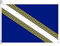 Stormflag Drapeau Champagne-Ardennes Province France 50x75cm Tricot de chaîne with Chaîne de polyester à double couture