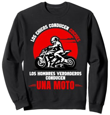 Motorista Regalo Humor Motociclista Motero Biker Hombre Sudadera