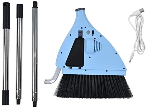 LUNWJJIP Aspirapolvere 2 in 1 con Ricarica USB, Scopa Senza Fili, for Camera da Letto Domestica, for Pavimenti duri e Moquette con peli di Animali Domestici