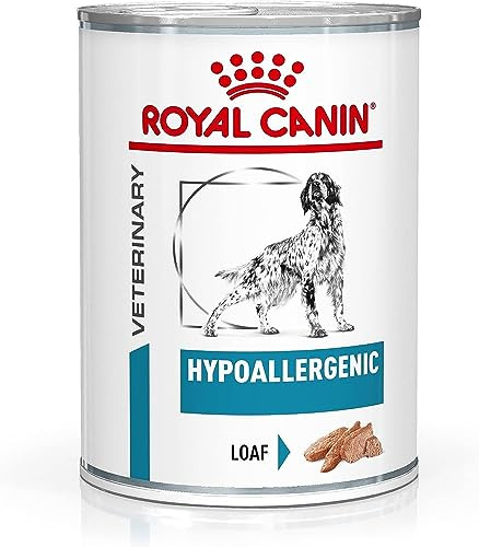Royal Canin Mousse hypoallergénique vétérinaire | 12 x 400g | Aliment diététique complet pour chiens adultes | Aux protéines hydrolysées | Pour soutenir la barrière cutanée