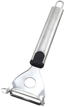 Fackelmann Pela Patatas Cuchilla Movible Carolina acero inox, polipropileno, color negro e inox. 1 ud.