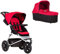 Mountain Buggy Urban Jungle V3.2 + Babyschale carrycot plus V3.2 - berry