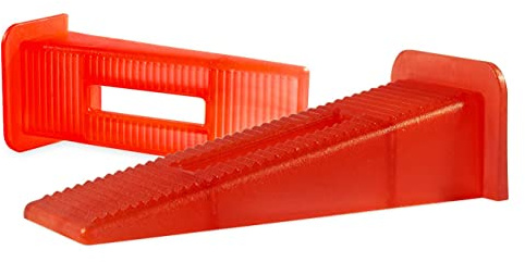 EMAISTORE Tile Leveling System with Tile Plier - 1200 Reusable Wedges + 1 Pro Installation Plier + 1 Sponge - Reusable Wedges for 1/51 inch, 1/8 inch, 1/16 inch, 1/32, 5/32, 3/16Spacers