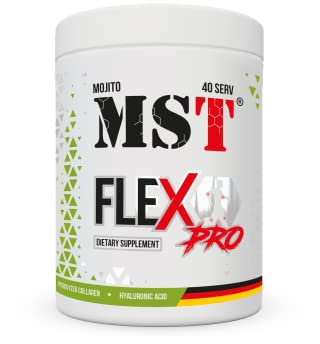 MST® Nutrition Flex Pro Pulver – Kollagen, MSM, Glucosamin, Chondroitin & Hyaluronsäure – Hochwertige Rezeptur – Made in Germany (420g, Mojito)