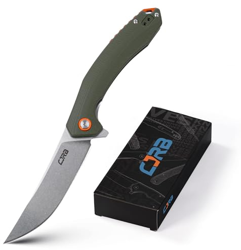 CJRB CUTLERY Folding Knife Gobi (J1906) AR-RPM9 Steel G10 Handle EDC Knife Pocket Knife for Men Green Handle