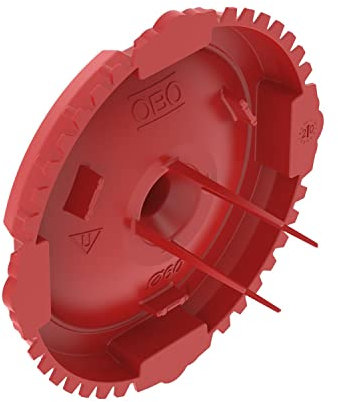 OBO UP Signaldeckel ZU 60-SD, für Unterputzdosen, Ø60mm, PE, 50 Stück